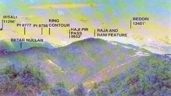 6/18In addition to many heights captured as part of Indian Army operations , it wasalso decided to capture the Hajipir Bulge, which was an important hub of Pakistani infiltration operations against India.