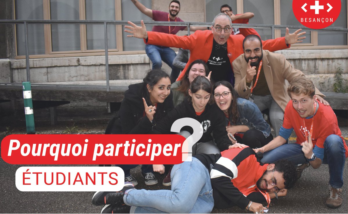HH_Besancon's tweet photo. Gagner de l’expérience entouré de chercheurs et professionnels ? 
Participez à un projet d’ #innovation en "santé et aidez des patients ! 
Une #expérience conviviale et enrichissante à valoriser sur votre #CV !
https://t.co/8I9esuHFdN https://t.co/RwshOcMXH2