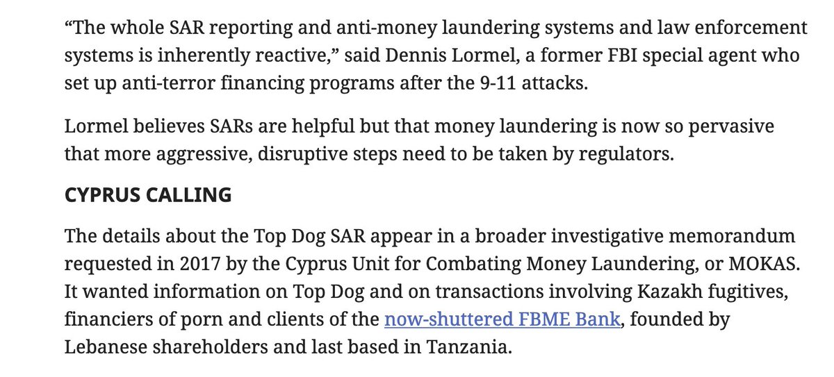 This is a CRUCIAL point: Blood Money is so pervasive, FinCEN isn't enough. SARs aren't enough. We need the equivalent of Cyber Command - offensive strikes on the financial structures of slavery, drugs, and terrorism. Defensive measure do not suffice.