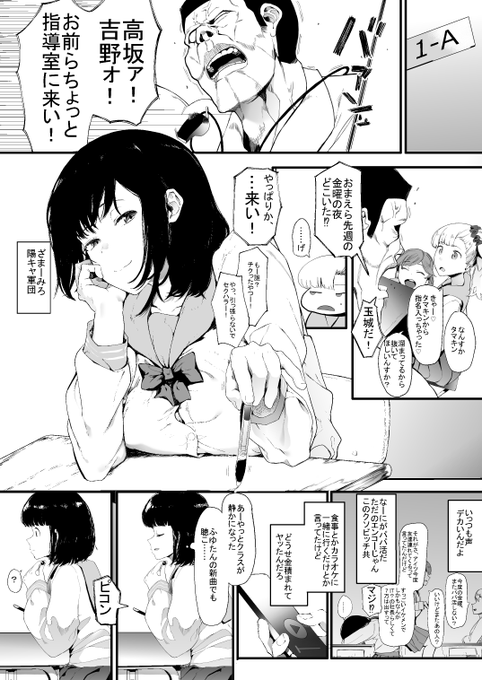 【R-18】パパ活するオタク① 