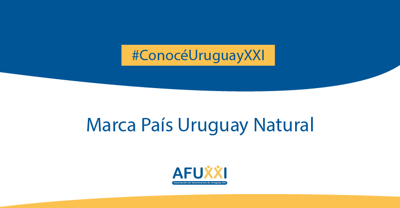 #UruguayXXI gestiona la marca país #UruguayNatural. 
A través de su acción estratégica realiza actividades de promoción, trabaja con más de 1000 empresas nacionales para posicionar a nuestro país en el mundo y transmitir los valores e identidad de #Uruguay.
#ConocéUruguayXXI