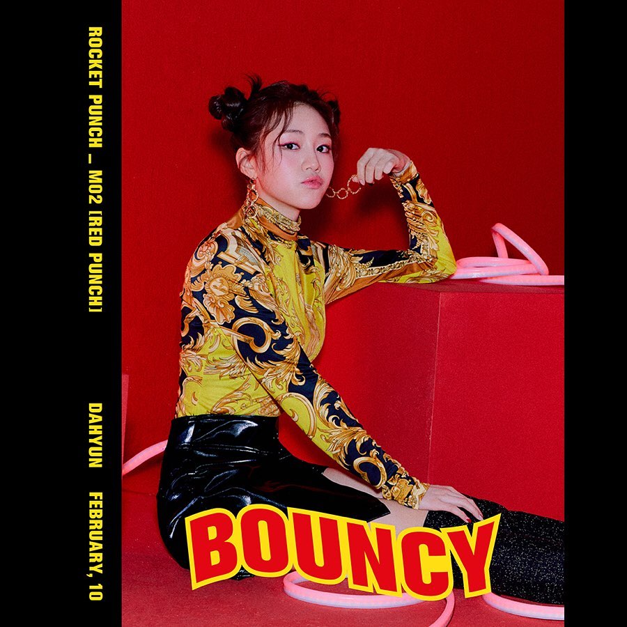 CS05DAHYUN's tweet photo. Rocket Punch
2ND MINI ALBUM [RED PUNCH] 
CONCEPT PHOTO VER.B

#DAHYUN #다현

2020.02.10 6PM RELEASE

#Rocket_Punch #로켓펀치 #RED_PUNCH #BOUNCY https://t.co/afy2YoBw7o