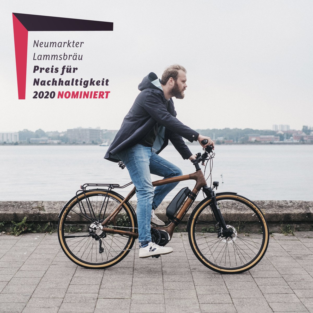 MyBooBambooBike's tweet photo. Morgen 15:30! Der Stream zum @Lammsbraeu Preis der #Nachhaltigkeit! Wir sind nominiert! Schaltet ein und drückt uns die Daumen.🤞-> https://t.co/LZCHqCKPys #TeamBambusfahrrad https://t.co/GqYm46AaV6