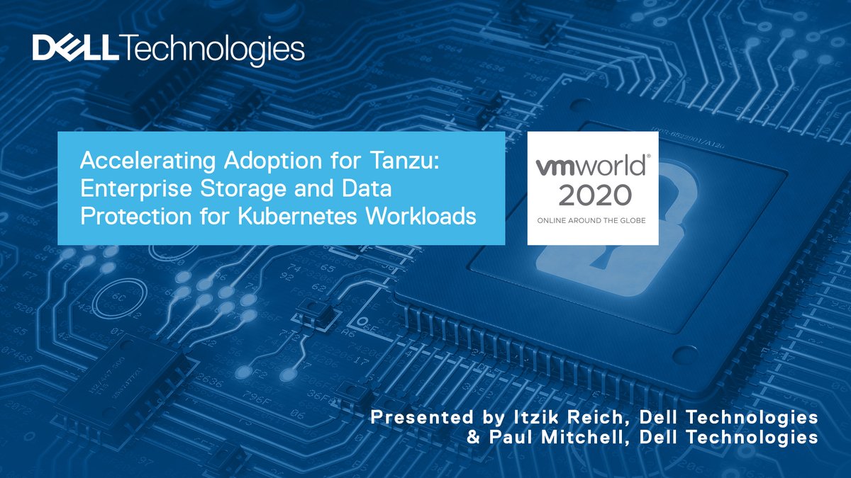 Don't miss the @vBrownBag #VMworld #TechTalk! See how #DellTech gives customers the power to confidently plan their modern #dataprotection strategies through a strong partnership w/ #VMware. bit.ly/3cpAf7a
