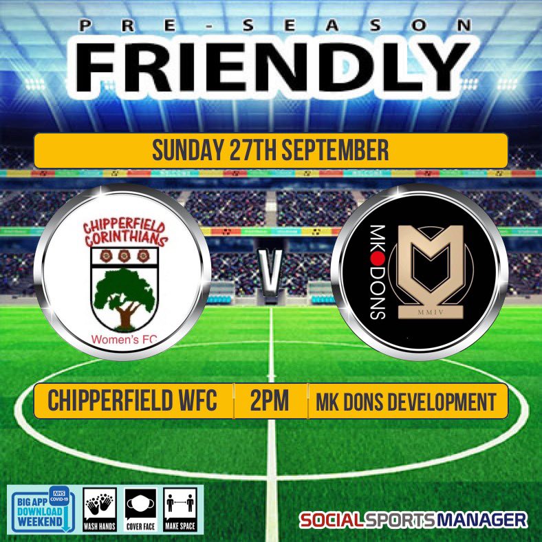 WFCChipperfield's tweet photo. After a positive game last night. We look ahead to Sunday as we face the challenge of MK Dons Development. #teamwork #oneteam #wedevelopasone https://t.co/8sThreLGQm