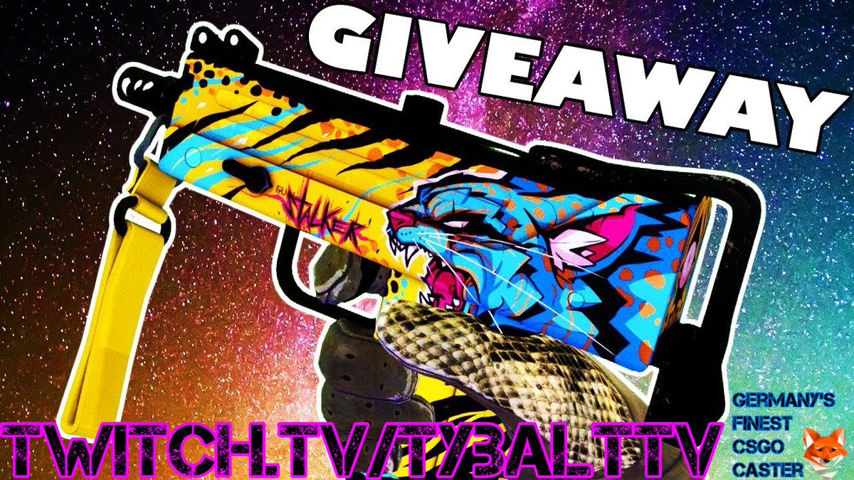 🎰 #Giveaway !! 🎰
With a little luck you can win a Mac-10 | Stalker field tested.

💎 Retweet and like 
💎 Follow me. 
💎 Tag 2 friends 

The winner will be announced on September 27th.
