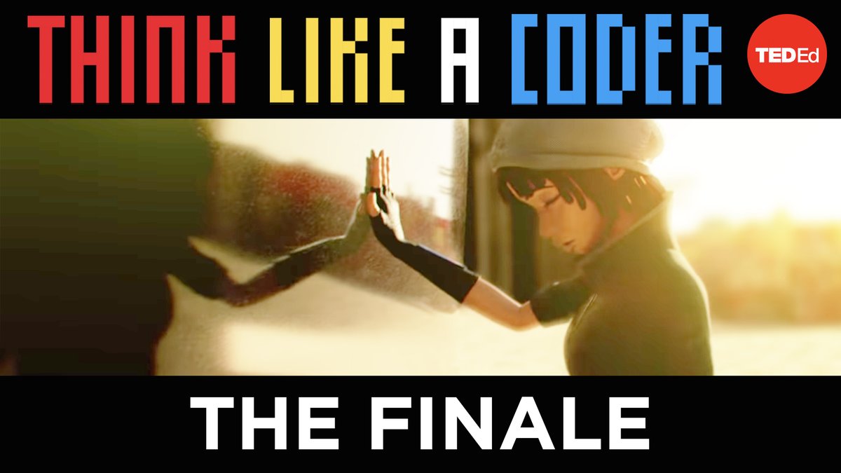 TED_ED's tweet image. NEW VIDEO: In this final episode of #ThinkLikeACoder, can Ethic make it to the World Machine and stop Hedge before it’s too late?  t.ted.com/ZDrGVVF
