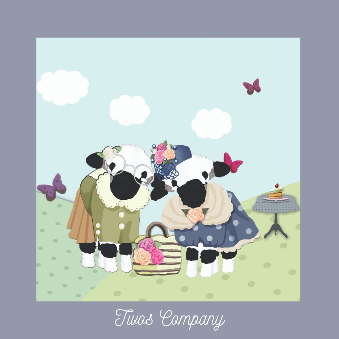 LilyLambs's tweet photo. Grandma &amp; Lily Lamb have decided to take afternoon tea in their garden whilst the weather is still good.  Don’t blame them, winter is coming, and restrictions may be hard. 
#grandma #grandmalily #lilythelamb #lamb #lambs https://t.co/8sownuTJiy