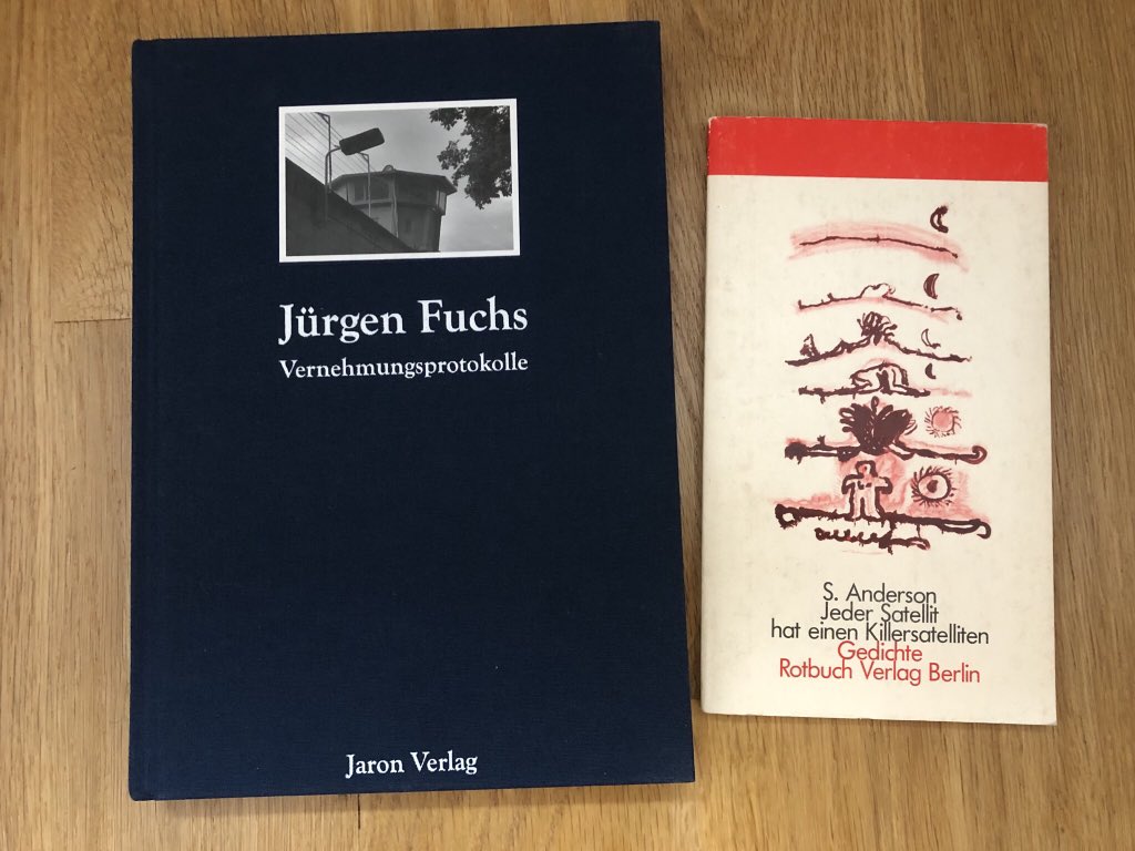 At first I was interested in how the Stasi monitored political dissidents and artists - people like the writers Juergen Fuchs and Sascha Anderson