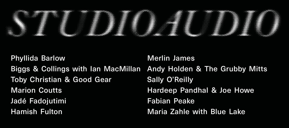 GeorgeVasey's tweet photo. Happy to announce #STUDIOAUDIO a project I've been involved in: 12 new audio works in response to 2020 commissioned by @AICA_UK &amp; @PEER_UK to be premiered on @ResonanceFM 21-23 Oct before work is hosted online until end of 2020. More information: https://t.co/jl3JQHdGFA https://t.co/SKipZlLxQ8