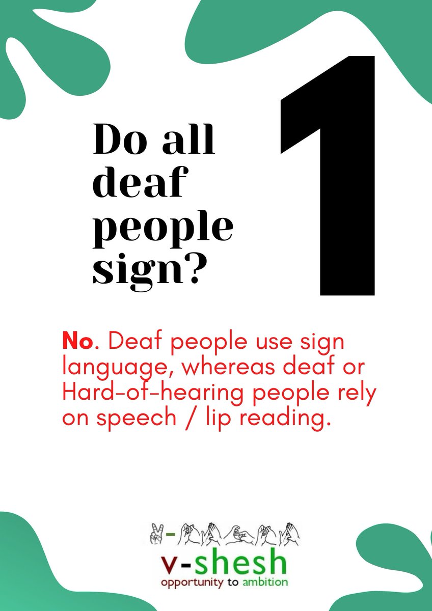 vsheshco's tweet photo. We have received such amazing responses on our morning post. 

Thank you so much for being so enthusiastic.

Here are the correct answers!
#HandSpeak #InternationalDayOfSignLanguage #InternationalDeafAwarenessWeek #InternationalDeafAwarenessMonth #DeafAwareness  #InclusionMatters https://t.co/a8xChifrOM