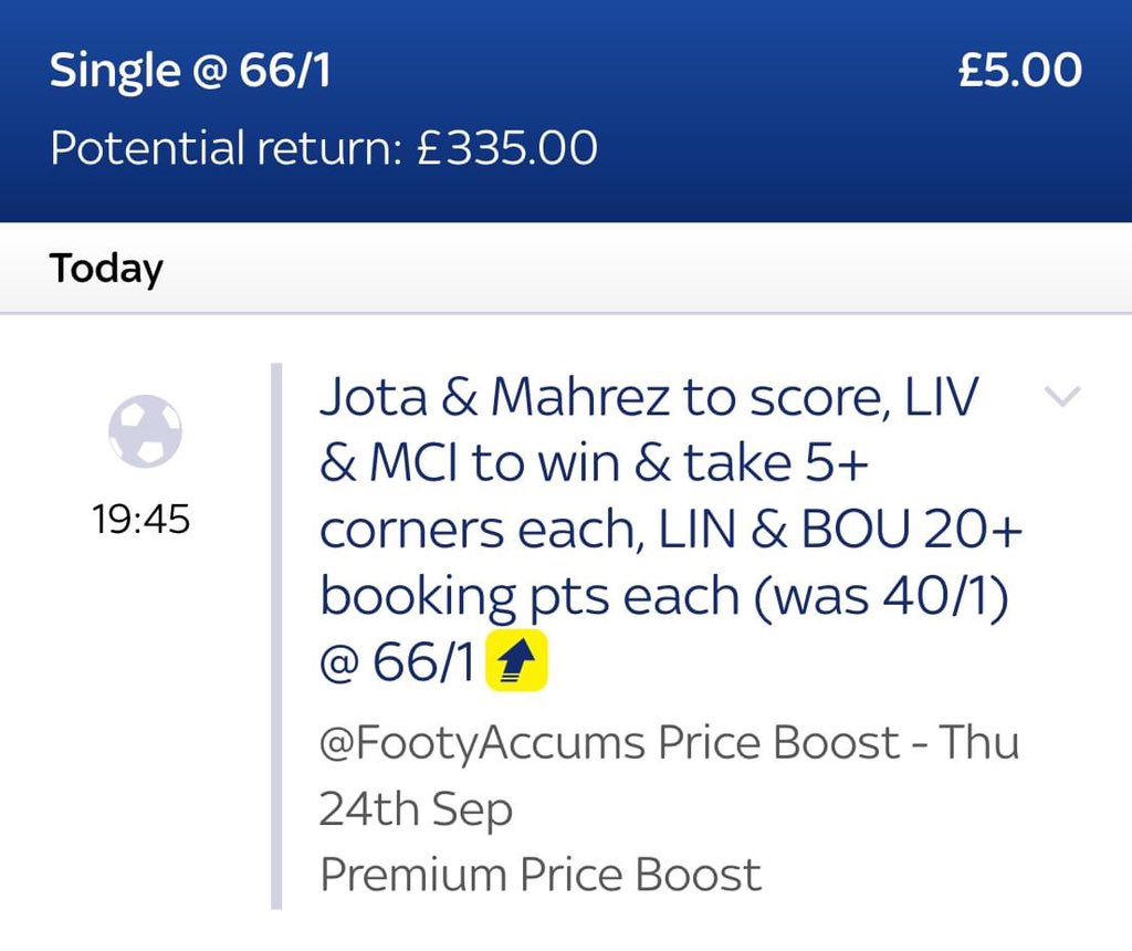 DayInAChefsLife's tweet photo. @SkyBetHelp how do I find this bet please. https://t.co/CEmHCLe0ap