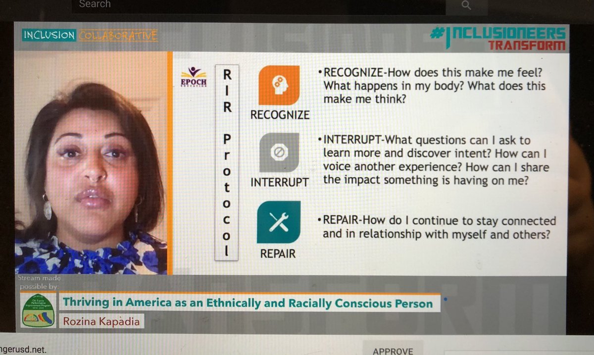 greatgatsbyfan's tweet photo. RIR Protocol...let’s think about how we communicate #ICSC20 @EpochEducation https://t.co/D0wVEmmVw7