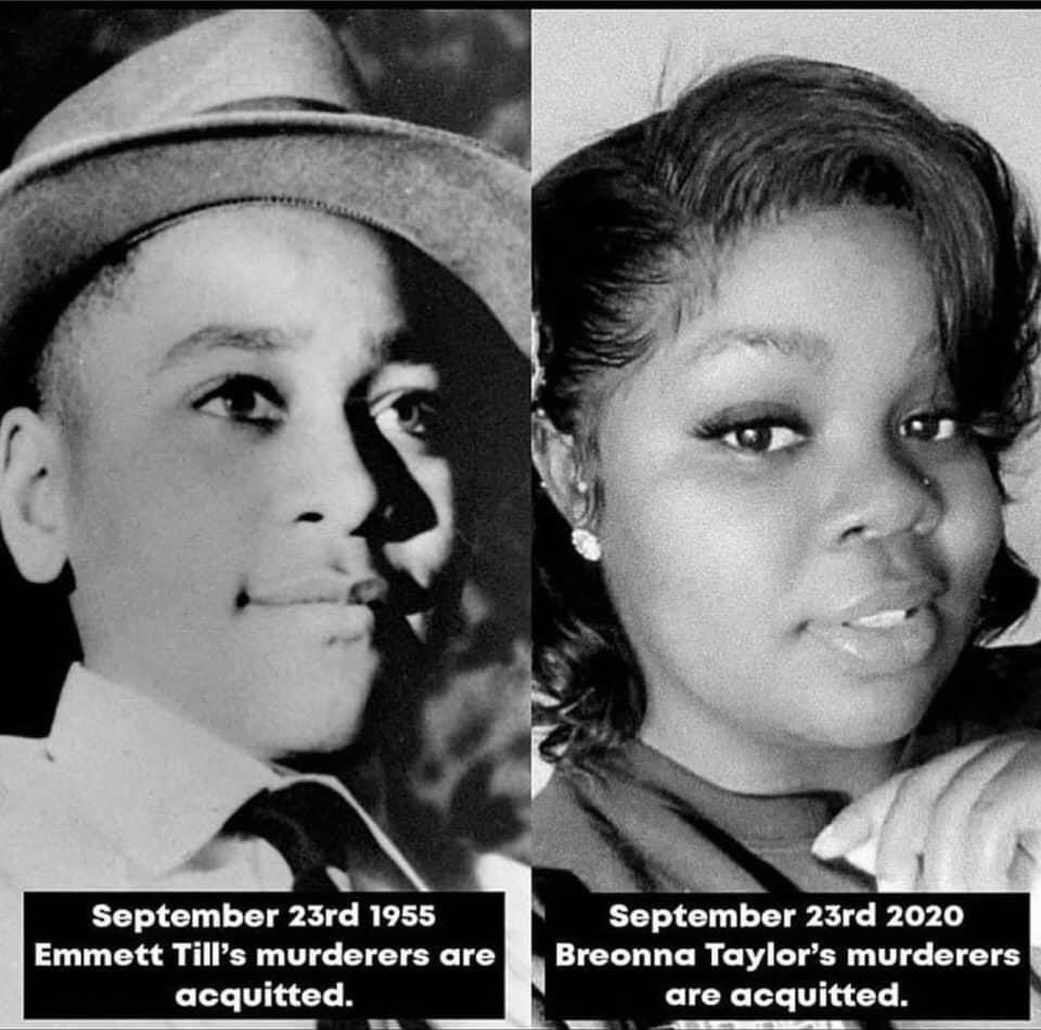 65 years later, same old story!! Make no mistake about it !! We are living behind enemy lines !! #Amerikka #EmmittTill #BreyonnaTaylor #BlackLivesMatter #BlackLivesMatter