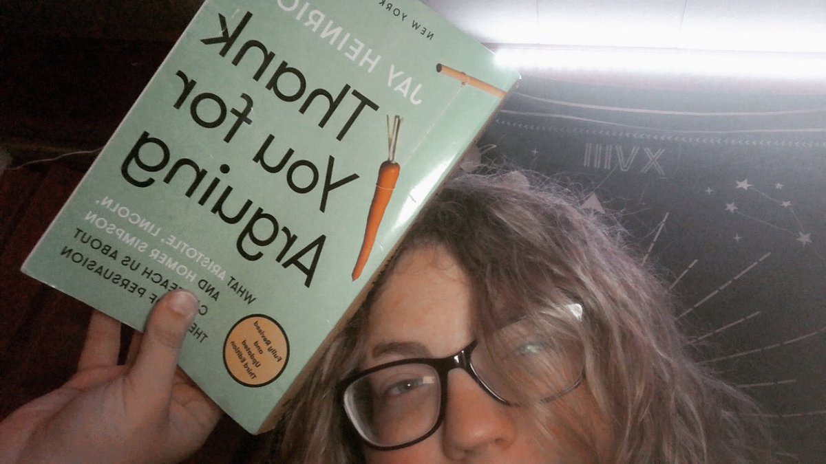 thynerdfriend's tweet photo. hey @JayHeinrichs, i hope writing the 6 drafts of this book gave you as much of a headache as it did me trying to read it #aplang #thankyouforarguing https://t.co/jA3FFWqeLT