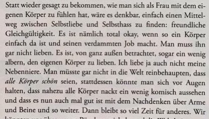 Sophie Passmanns Kolumne über #bodypositivity <a href="/ZEITmagazin/">ZEITmagazin</a> - für mehr Body-Gleichgültig!