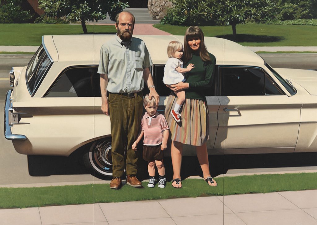 Artguy1's tweet image. ’61 Pontiac, 1968–1969 by Robert Bechtle. Bob died this morning at 5:27. We have lost a major figure of American art, and a Bay Area hero.
