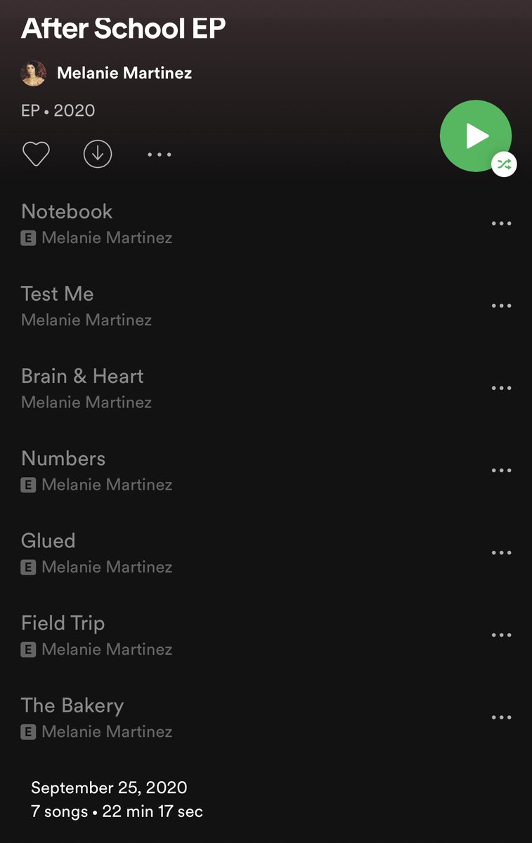 resxponse's tweet photo. EVERYONE GO STREAM THE AFTER SCHOOL EP BY MELANIE MARTINEZ
#AfterSchoolEP #AfterSchoolTomorrow #TheBakery #MelanieMartinez #streamafterschool #streamthebakery https://t.co/vmclsQZ77j