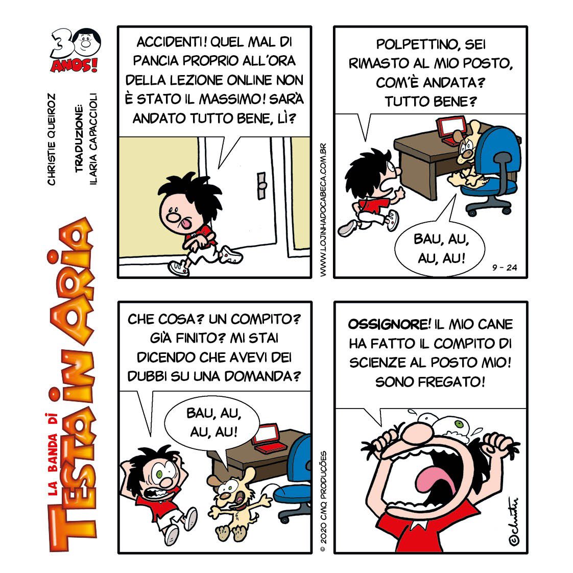 Que situação 4 😂😂
Siga-nos! Todo dia tem uma nova tirinha em 4 idiomas 🇧🇷🇺🇸🇪🇸🇮🇹
Inglês: Teacher Any
Italiano: Ilaria Capaccioli 
Espanhol: Ana Canti

#tira #cabecaoca #mariana #quadrinhos #humor #hq #comics #bd #crianca #infantil #tirinha #historieta #fumetti #idiomas