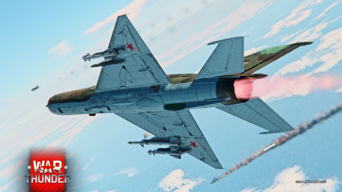 WarThunder's tweet image. Semi-active radar homing missiles were added in the game with #RainingFire update. But what are these? We have a devblog to answer this question! More on  wt.link/sarh_missiles