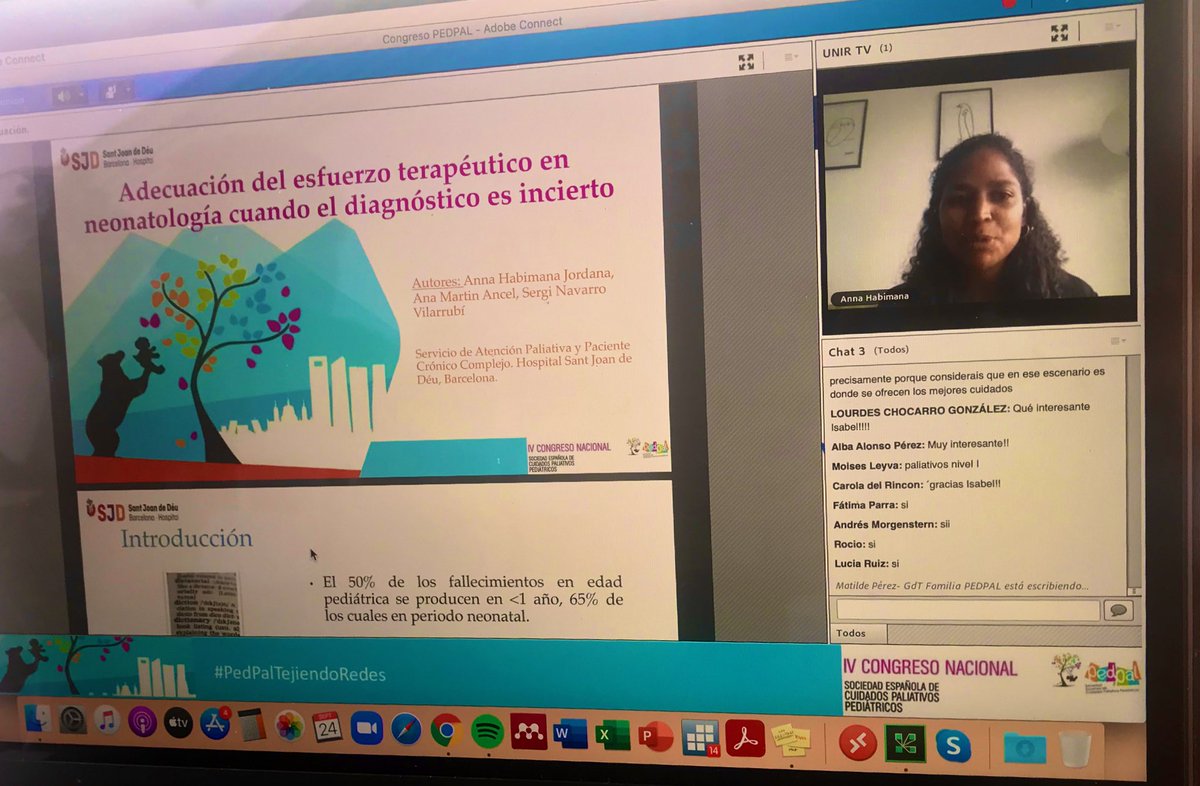 Tema de gran interés que nos presenta <a href="/AnnaHabimana/">Anna Habimana</a> sobre la adecuación del esfuerzo terapéutico en #neonatología. La importancia de conocer el diagnóstico. Congreso <a href="/Ped_Pal/">PEDPAL</a> #PedPalTejiendoRedes <a href="/SJDbarcelona_es/">Hospital Sant Joan de Déu Barcelona ES</a> <a href="/secpal_/">SECPAL_CPaliativos</a> <a href="/aepediatria/">AEP</a>