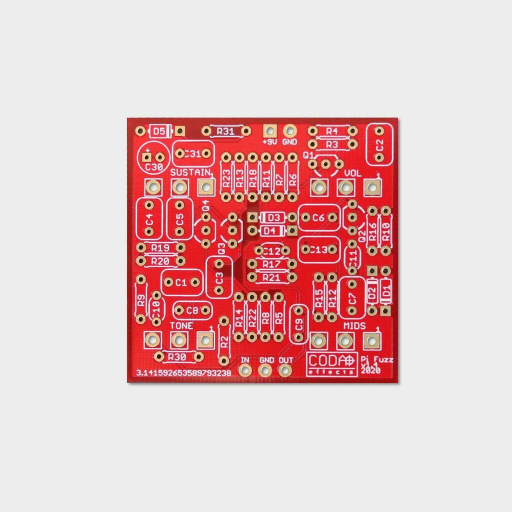 CodaEffects's tweet photo. You want to make a very specific vintage version of the Big Muff like the Violet Era Ram’s Head? You like more boutique variants of the Big Muff? Or are you more into the Russian versions made by Sovtek?

The Dolmen Fuzz PCB is for you! Pick any circuit you would like to bui… https://t.co/Qj3UeB09nu