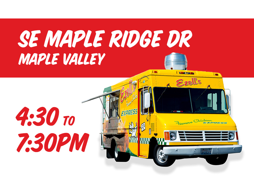 Hankering for some chicken? Come get your fix in the Maplewood/Maple Ridge neighborhood from 4:30-7:30 tonight!