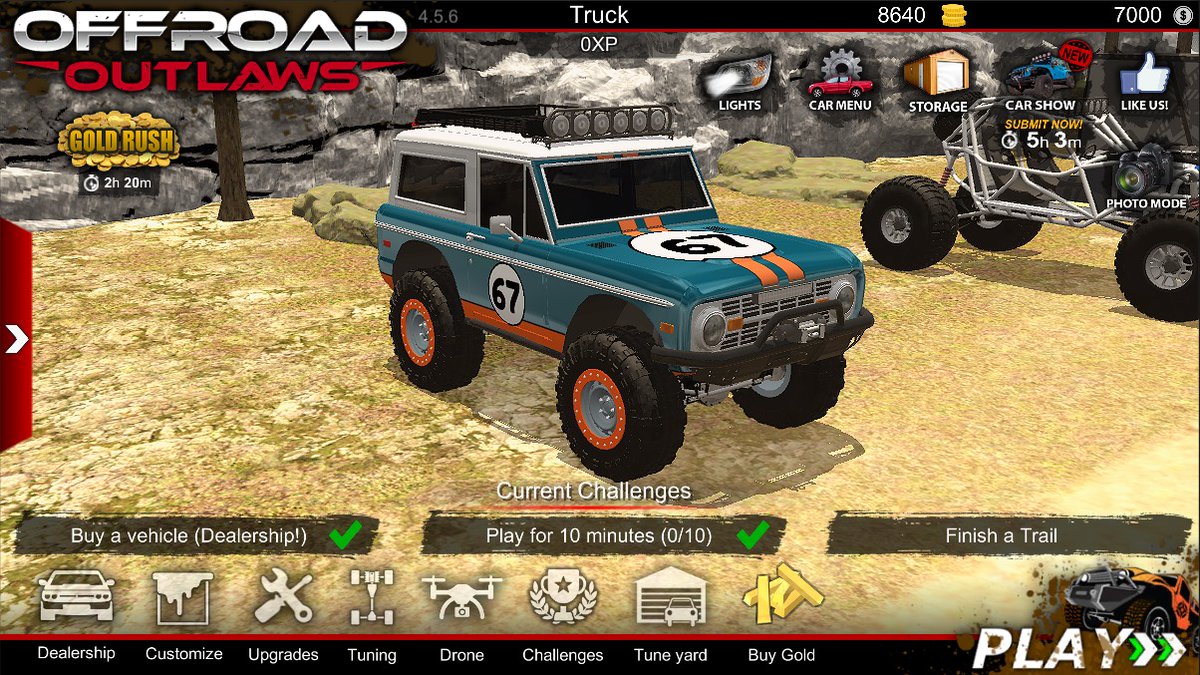 Offroad_Outlaws's tweet photo. Who wants to win some Gold Coins?!?!?!
Share this image on Twitter please!
I will scroll through the list of names of people that shared this and I will be giving away gold codes randomly!
The more you share, the better your chances! https://t.co/3uX4DTMf4I