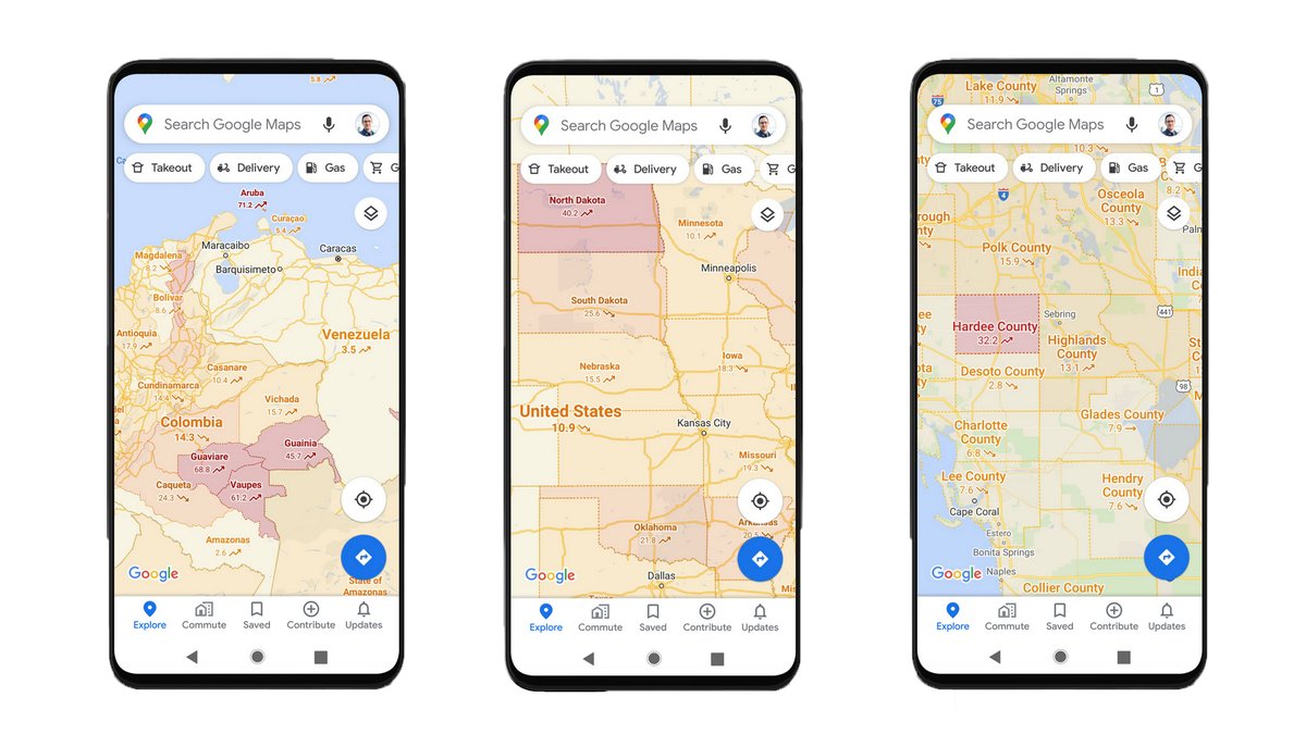 Covid-19 data is coming to Google Maps bit.ly/3kHrurW