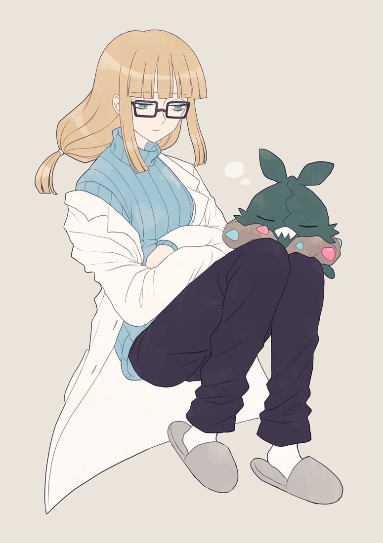 シロナ ルザミーネ オリーヴ 三人とも自分に似合うかわいい草ポケ連れててかわいい リンカ 10 31 ｄ85aのイラスト