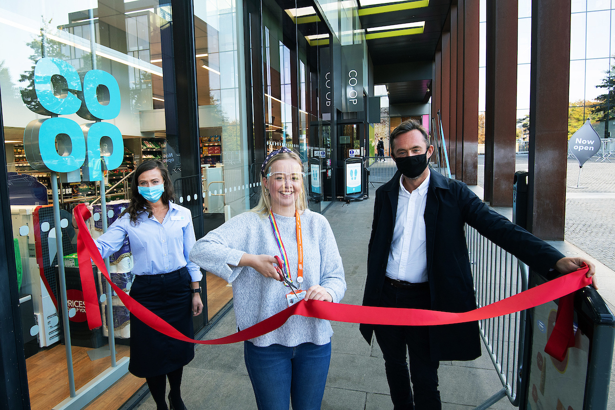 Great day today. We opened our first retail shop with @coopuk at @oxford_brookes gatherandgather.com/blog/co-op-par… #goodluckteam