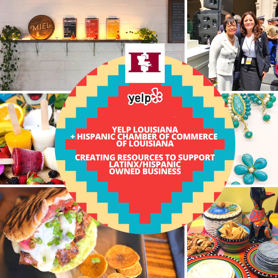 Hispanic Chamber LA (@hispanicccl) on Twitter photo ¡ATTENTION HISPANIC BUSINESS OWNERS!
<a href="/YelpNOLA/">Yelp New Orleans</a> is curating a statewide list featuring Hispanic/Latinx, AfroLatin, and AsianLatin businesses to highlight on their website on Hispanic Heritage Month!
Fill out this survey to have your business be included: tinyurl.com/y25ffan2 ¡ATTENTION HISPANIC BUSINESS OWNERS!
<a href="/YelpNOLA/">Yelp New Orleans</a> is curating a statewide list featuring Hispanic/Latinx, AfroLatin, and AsianLatin businesses to highlight on their website on Hispanic Heritage Month!
Fill out this survey to have your business be included: tinyurl.com/y25ffan2