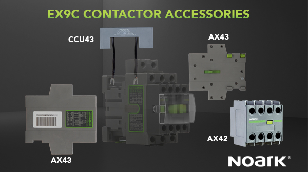 NoarkElectric's tweet photo. #NOARK offers a full line of accessories for our #Ex9C #contactors so you can build the right combination for every application. Each product features an efficient design for your convenience and our exclusive 5-year limited warranty. https://t.co/tBkDd82JkA #controlfreak https://t.co/KtMtRwfYRb