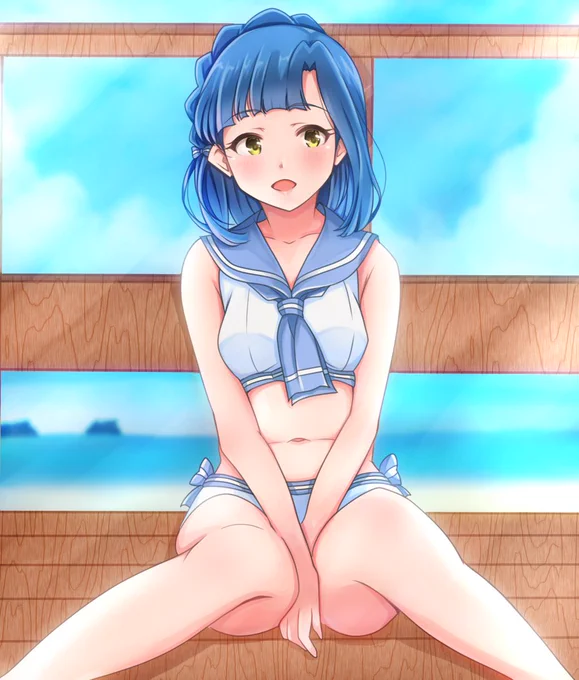 セーラーミズギな七尾百合子? 