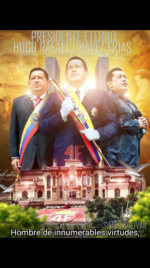 Buen dia compas seanos mas como Chavez  mas humanos mas solidarios mas rebeldes