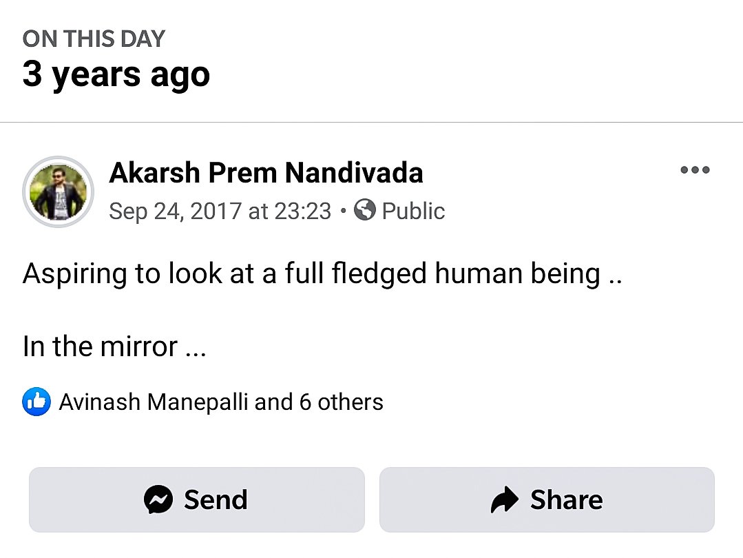 AkarshPremN's tweet image. And still...!✨

#aspiration #fullfledgedhumanbeing #fullfledged #humanbeing #akarshprem