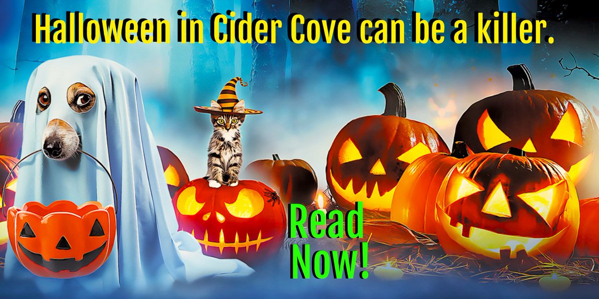 Butchered After Bark is here!
Click Amazon--> amzn.to/33SZSJO 
In the mood for a cozy Halloween read?
Love your books with humor, sass, and murder? Need talking animals in your life? Pick up the Country Cottage Mysteries Series NOW!
#Kindleunlimited #Cozymystery