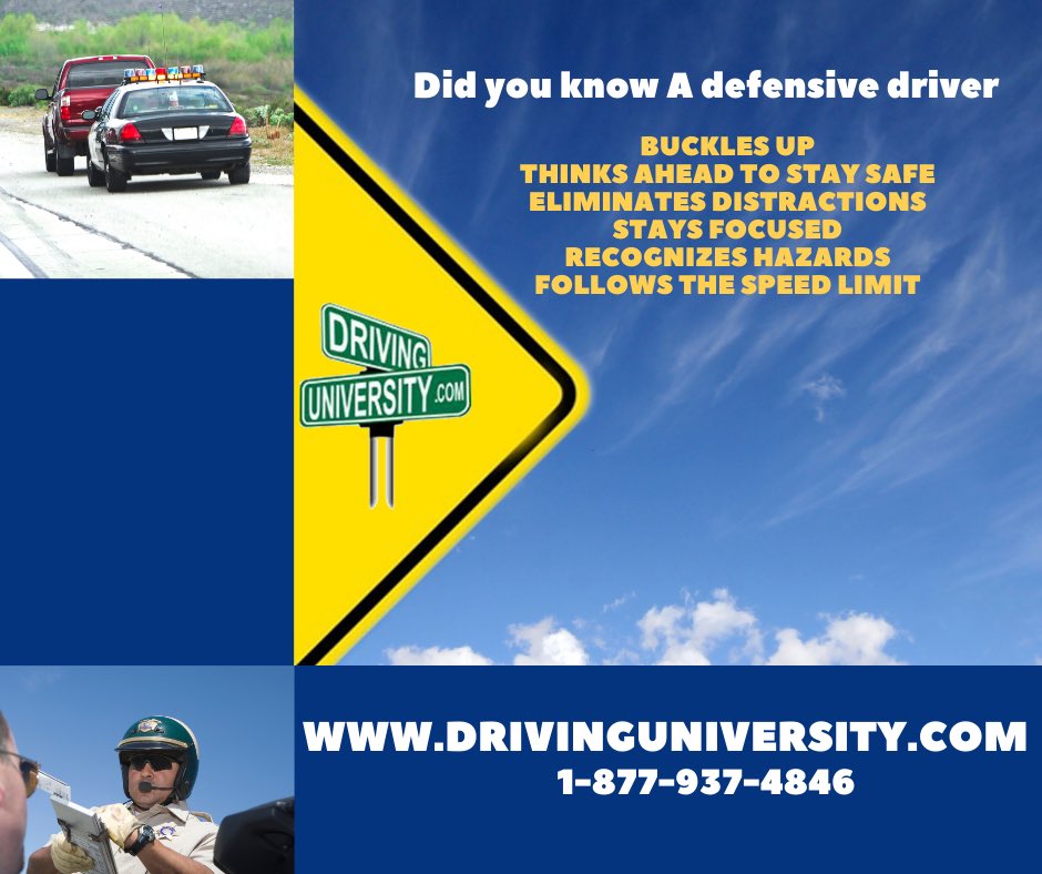 DrivingUniv's tweet photo. #DrivingUniversity #DefensiveDriving #TrafficSchool #TicketDismissal #DriverImprovement #Easy #Online #AutoInsurance #SaveMoney #Insurance #Premium #DMV #Driving #TrafficTicket #Citation #Savings #Discount #DefensiveDrivingCourse https://t.co/wRU78yaPou