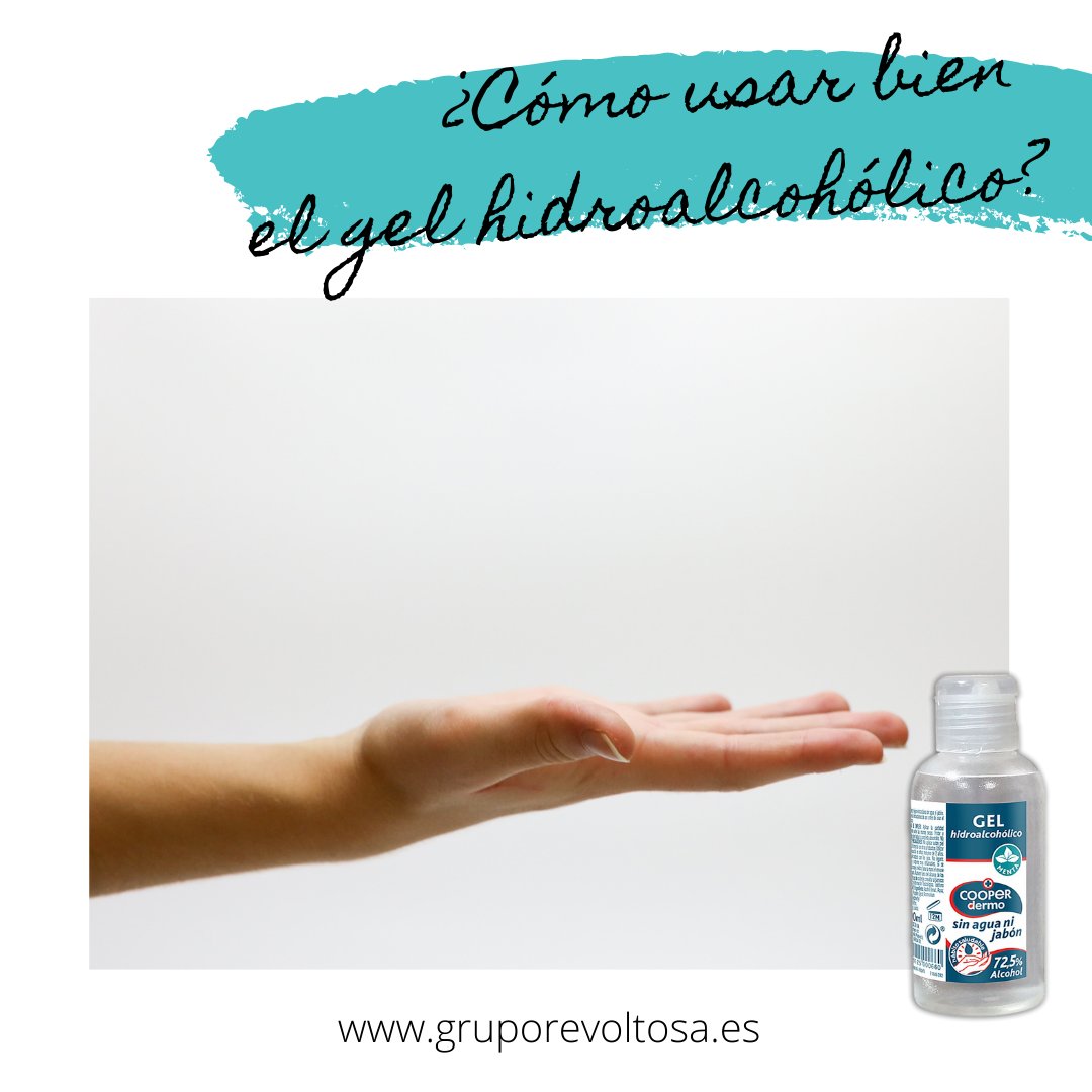 👐Cómo usar gel #hidroalcohólico correctamente:
-Invierte más de 20 segundos en frotarte las manos con él.
-Espera a que lo absorba la piel.
-Compártelo, pero no dejes el bote.
-Úsalo cada vez que toques barandillas, picaportes....

🛒gruporevoltosa.es/producto/gel-h…

#higiene #COVIDー19