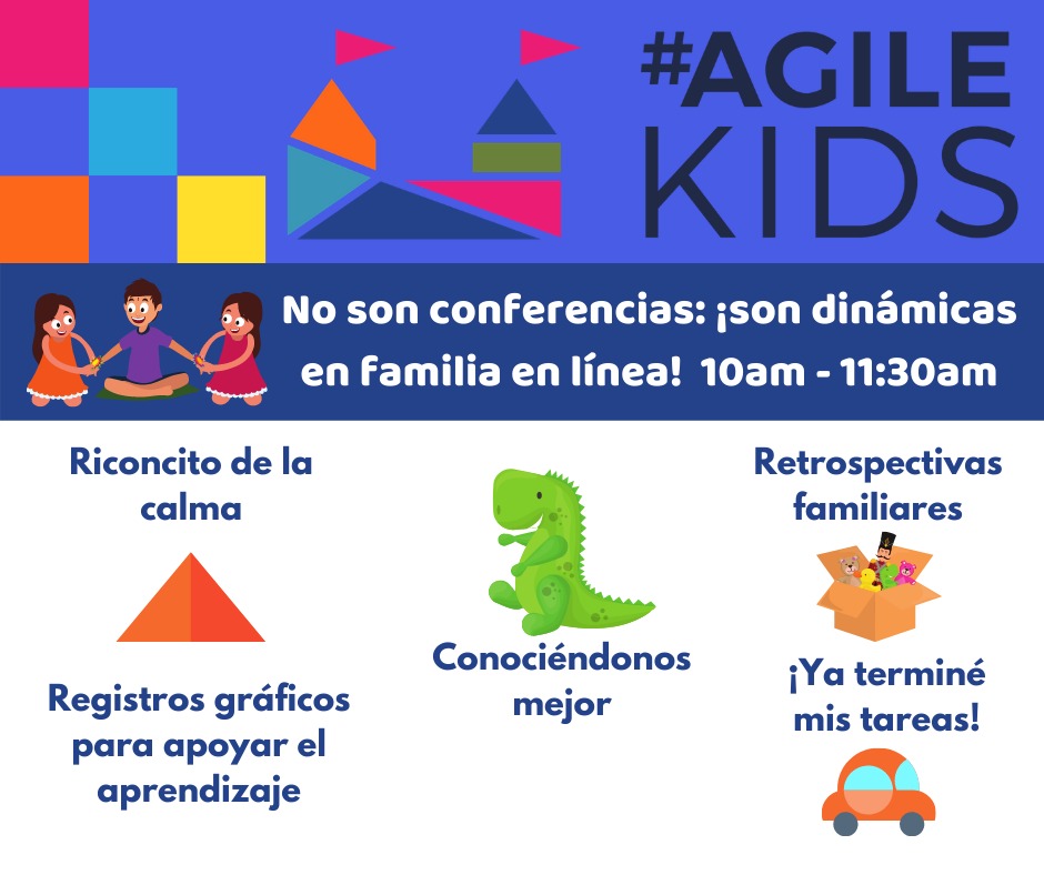 Aprender jugando, jugar aprendiendo, vivir la agilidad con los niños(a) como centro.
¡Las esperamos!  us02web.zoom.us/meeting/regist…