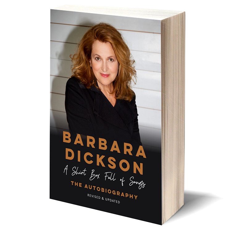 BarbaraDickson's tweet photo. The lockdown gave me time for my new autobiography- available now only  at https://t.co/wSO1dWPMNA

10,000 new words and delighted at how it’s turned out! It’s out with my new studio album next month! https://t.co/Smmbt84j9S