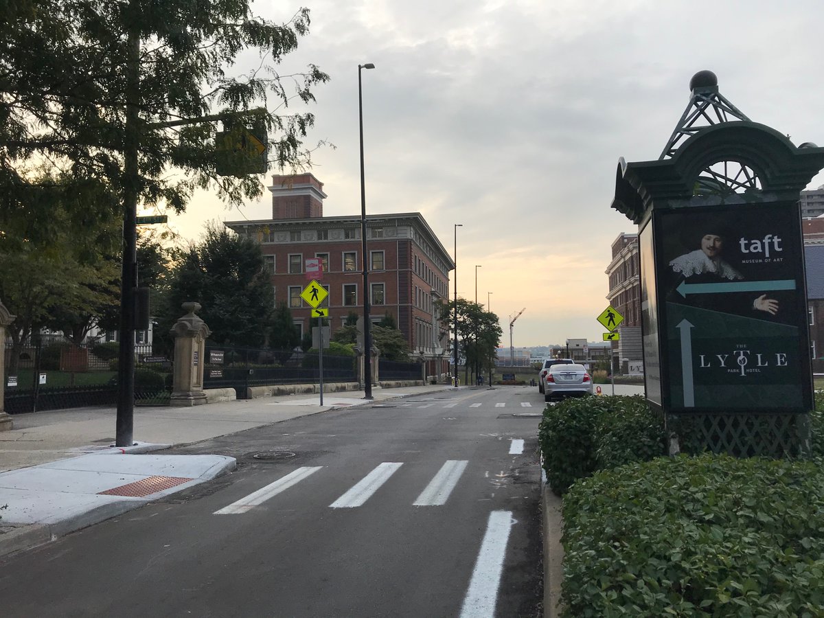 Central Business District: Paving gets underway Friday, Sept. 25 on Broadway St at 4th to Eggleston Ave, on 5th St at Elm to Pike, and on Pike St from 3rd to 5th. No on-street parking. Expect brief, intermittent delays as crews apply pavement 7 AM to 3 PM. Work continues Monday.