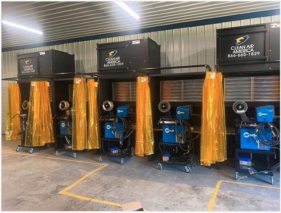 CleanAirMedia's tweet image. Clean Air WeldStation EVO units @ Clay County High/TCAT Livingston. The WS EVO is a self-contained weld smoke filtration booth that takes smoke from the source, cleans it &amp;amp; returns it to the room, saving energy &amp;amp; money. 866.665.1829, ow.ly/a3WJ50BAkEn.