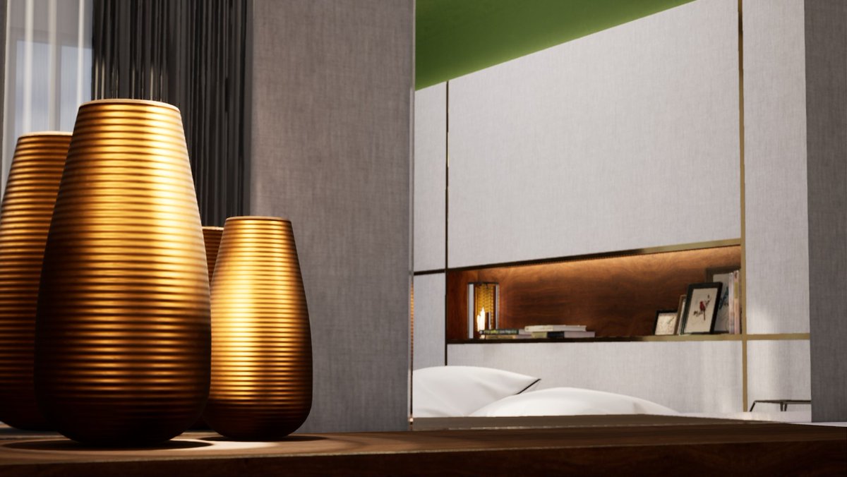 Detailed lighting helps adding a touch of personality to your rendered shots

#Details #new #project .. render made using #ue4 #3dsmax

#architecture #3dsmax #unrealengine #archviz #ue4free #autodesk #AEC #rtxon #gtc20 #ue4 #3dstudiomax