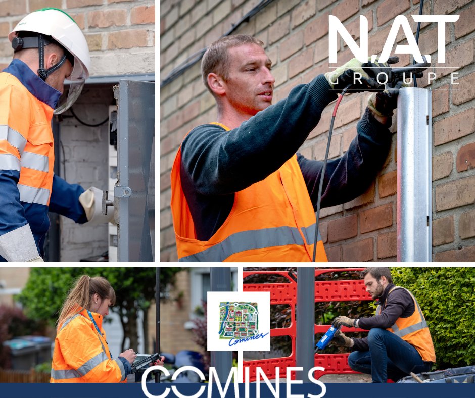 GroupeNAT's tweet image. 💡La ville de @Comines a retenu notre bureau d’études-Réseaux pour la #detection #eclairagepublic et #videosurveillance.
𝟠𝟛𝕜𝕞 de réseaux qui méritent toute l’attention des expert.e.s N.A.T mobilisé.e.s. 👷‍ 👷‍

#electricite #collectivité @MEL_Lille  #HautsdeFrance