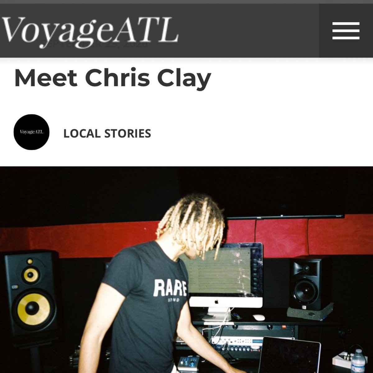 chrisclay__'s tweet image. lil interview out, go read up about the kid. 🤞🏽🙇🏽
voyageatl.com/interview/meet…
