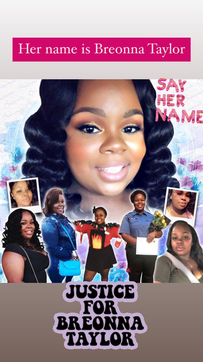 AnthonyEredia's tweet photo. Imagine if Breonna was your sister, cousin, aunt, granddaughter . . . 

#CreateYourStory #Day1190 #StandWithBre! #HerNameIsBreonnaTaylor https://t.co/3q3T1kQ4eT