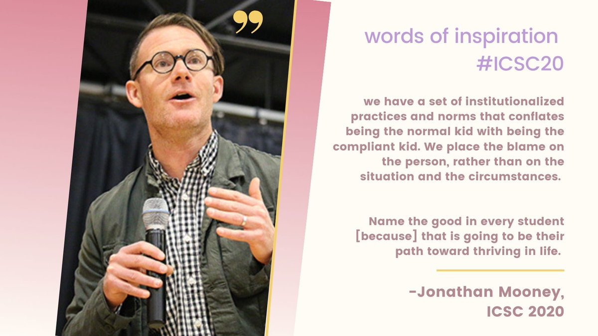 PsychedServices's tweet photo. @_JonathanMooney offered these words of inspiration yesterday during #ICSC20 - drawn from his experience growing up as a child with #dyslexia. https://t.co/FTvC79wD69