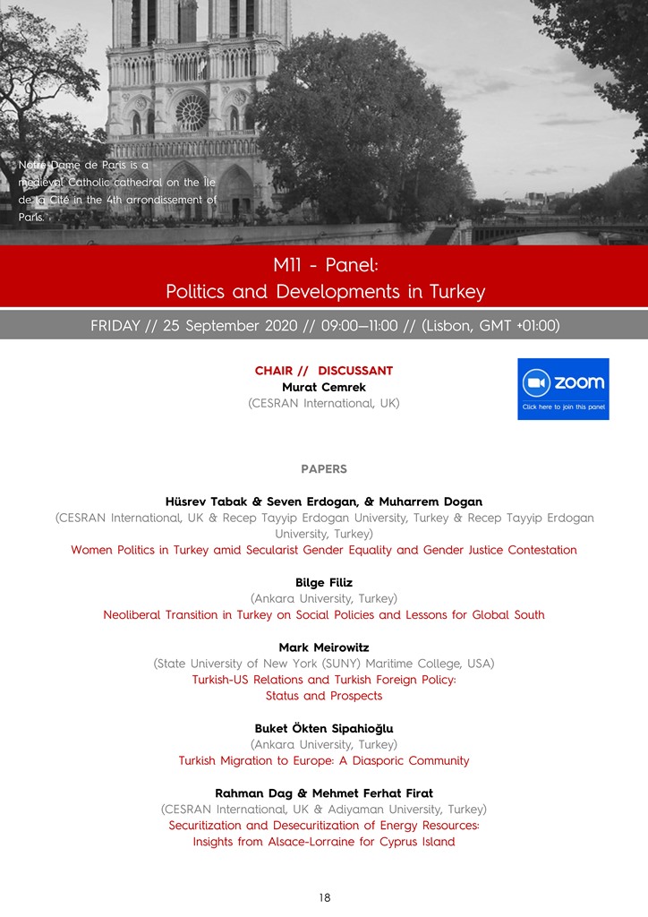 CESRANevent's tweet photo. Please do join us tomorrow.
The first sessions of the last day of #IEPAS2020 will start at 09.30 (Lisbon, GMT+1)
Panel M10 - Neighbours of the EU: What is wrong with it?
https://t.co/6H480GJ0RR
Panel M11 - Politics and Developments in Turkey
https://t.co/TbbtbfzhVU https://t.co/9f1Ik0kMUy