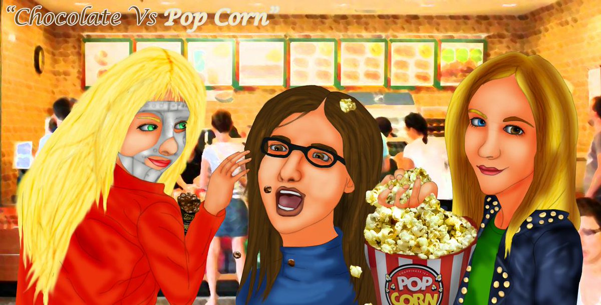 HannahM58930295's tweet photo. Which will win?Rocío would decide. #nerdy #RocioRamos #RocioRocket #EmilyStevens #HopeAngel #Bestfriendsforever #Chocolate #PopCorn #Food #ClaudiaRocio
My DA link:https://t.co/t7FzTb2OcO https://t.co/DBgv46oTuG